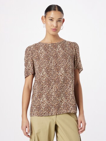 b.young - Blusa 'JOELLA' em bege: frente