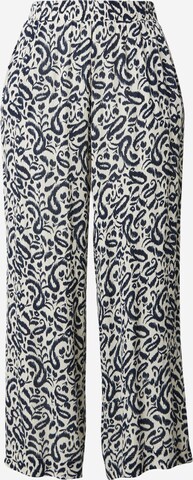 ICHI Regular Broek 'MARRAKECH' in Blauw: voorkant