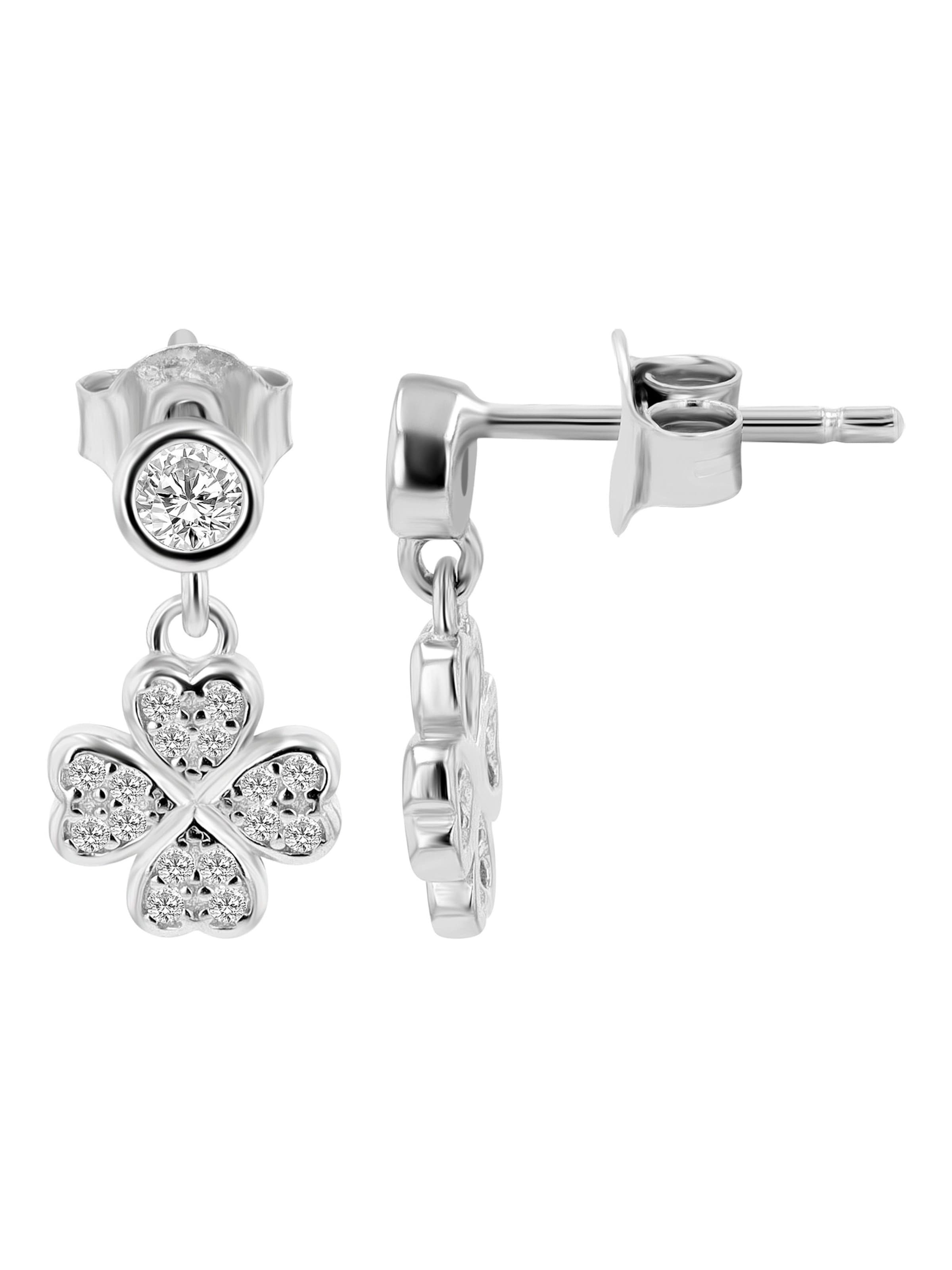 Akzent Earrings 'Miko, 925 Sterlingsilber, langlebig' in Silver
