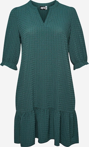 Aprico Shirt Dress in Green: front
