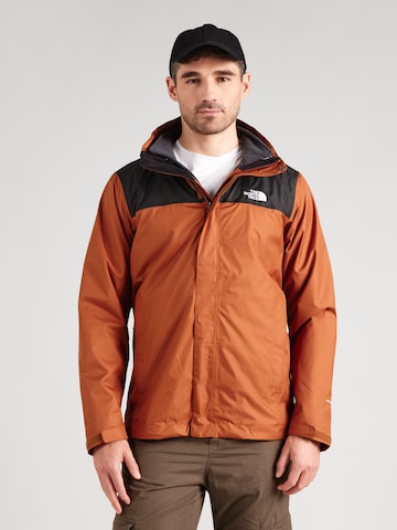 Veste outdoor 'Evolve II' THE NORTH FACE en orange : devant