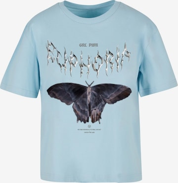 Mister Tee Shirt 'Euphoria' in Blue: front