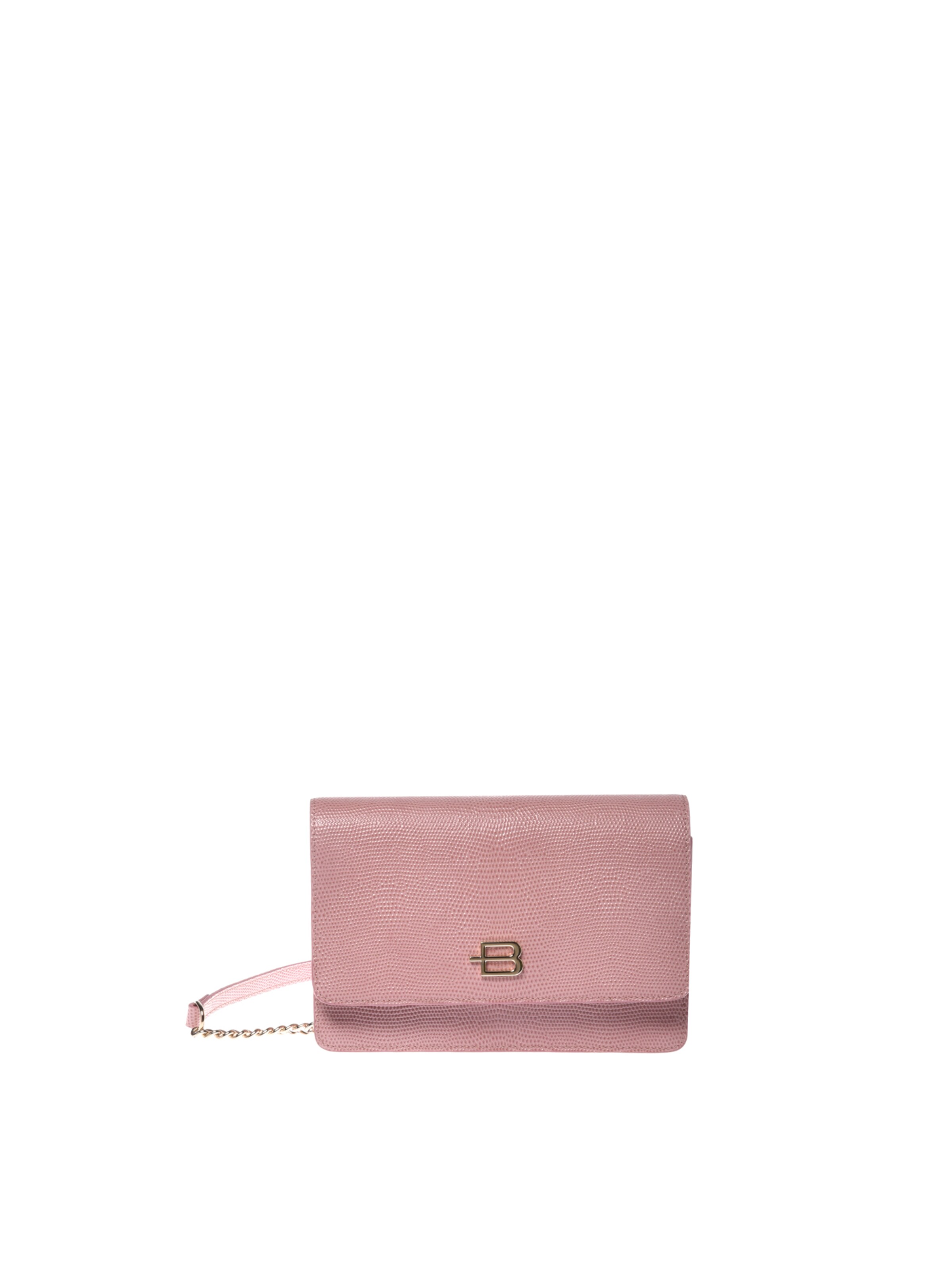 Sac à bandoulière BALDININI en rose : devant