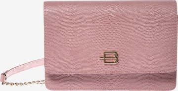 Sac à bandoulière BALDININI en rose : devant