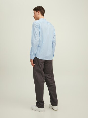 JACK & JONES Slim fit Πουκάμισο 'Joe' σε μπλε