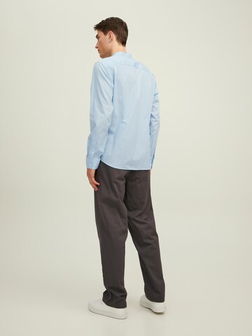 JACK & JONES Slim Fit Hemd 'Joe' in Blau