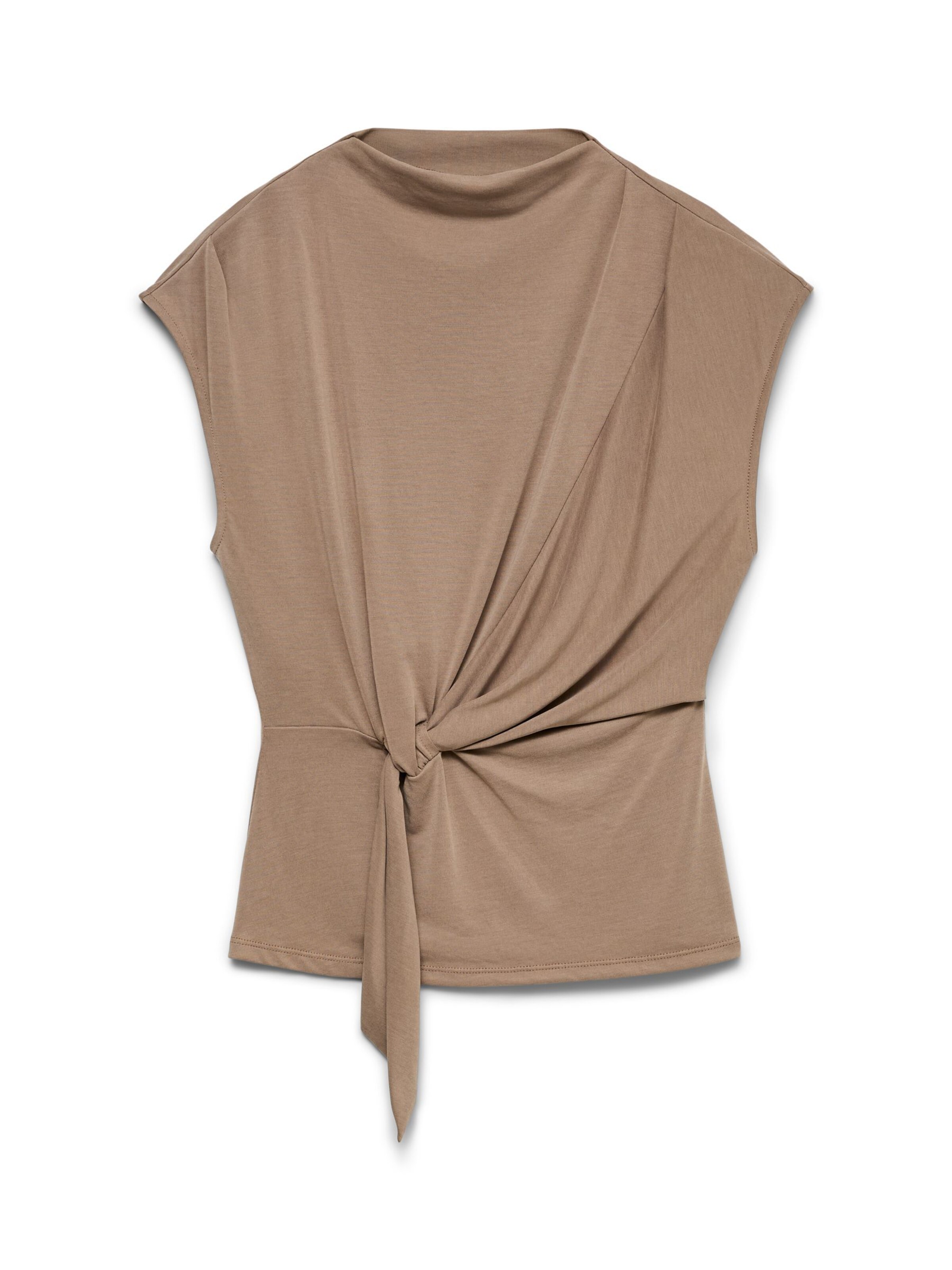 VERO MODA Top 'VMNANA' in Braun: Vorderseite