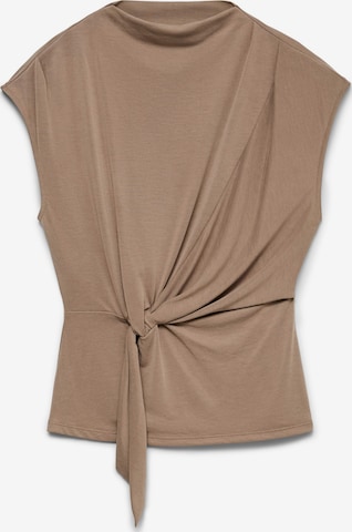 VERO MODA Top 'VMNANA' in Braun: Vorderseite