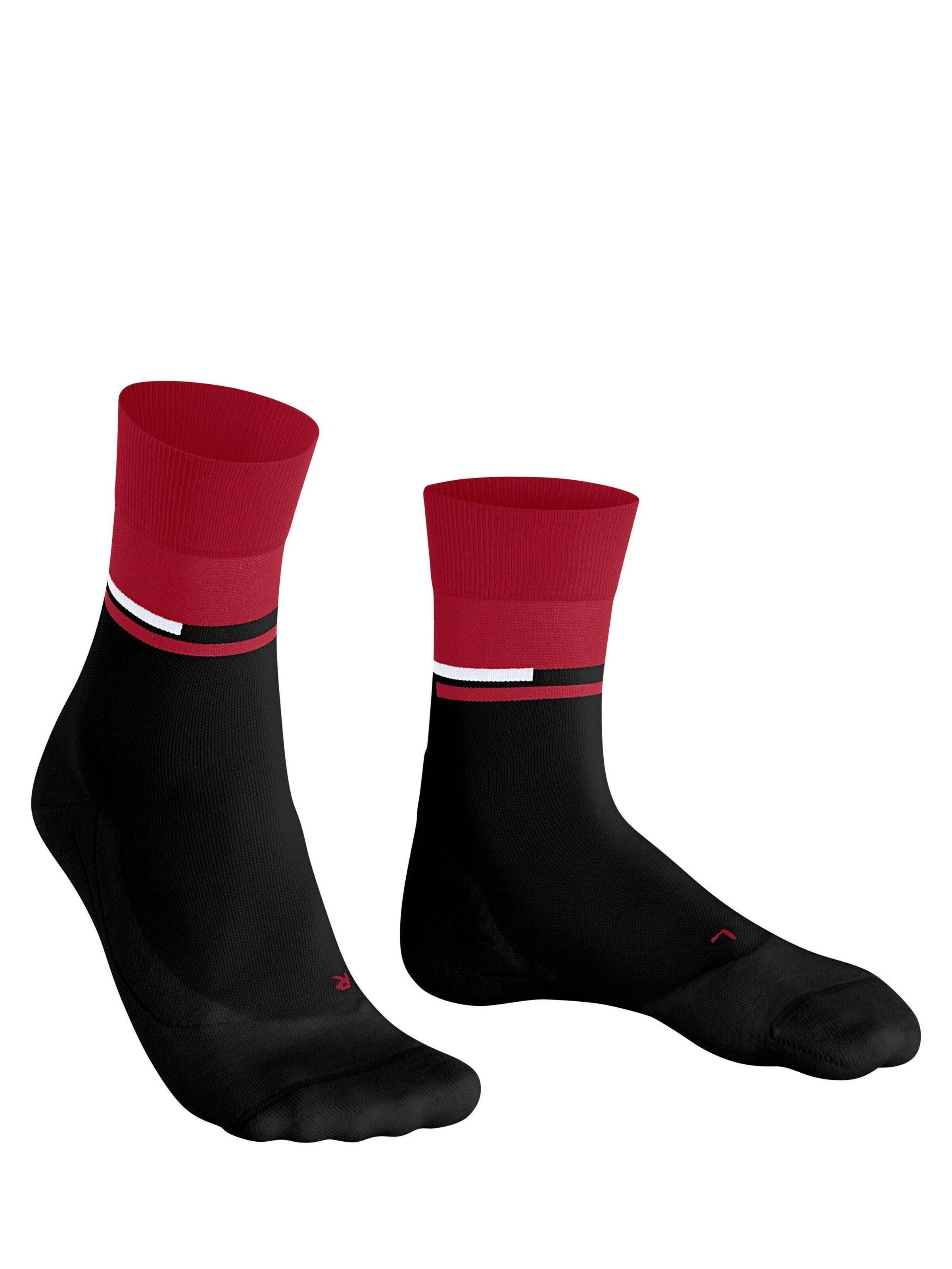 FALKE Sportsocken 'RU Compression Stabilizing'‌‌‌‌‌‌ in Schwarz