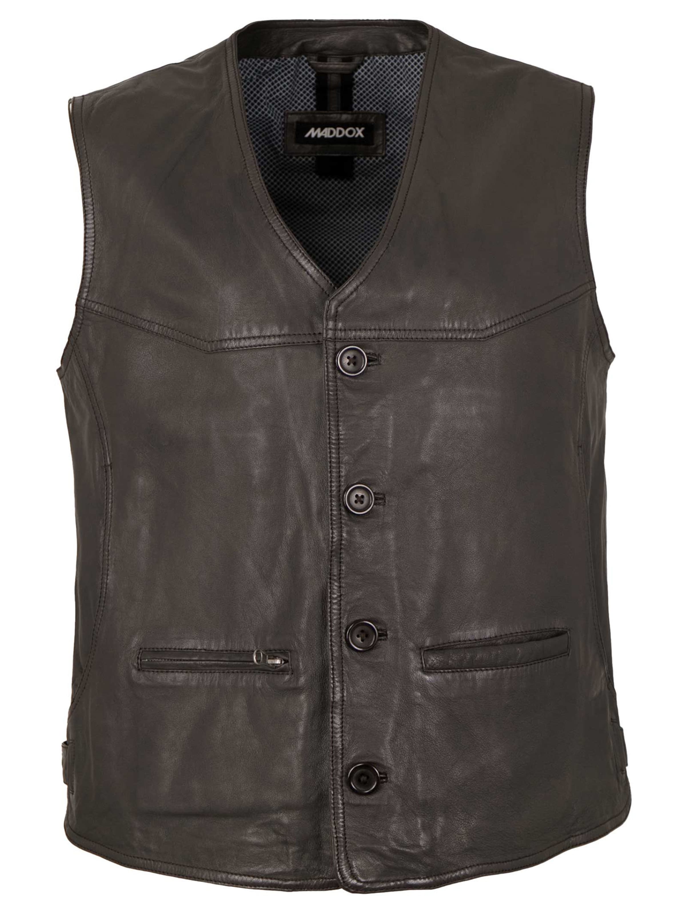 Gilet 'Georgio' di MADDOX in marrone: frontale