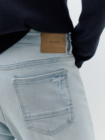 Pull&BearSkinny Traperice - plava boja