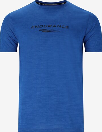 ENDURANCE Functioneel shirt 'Portofino' in Blauw: voorkant