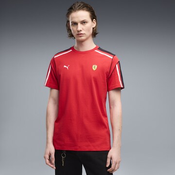 T-Shirt fonctionnel 'Ferrari MT7' PUMA en rouge : devant