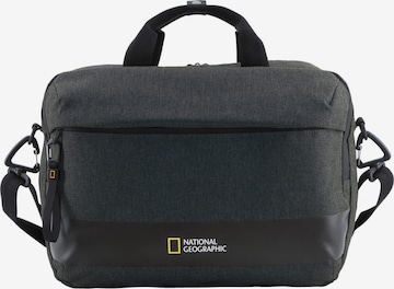 National Geographic Document Bag in Grey: front