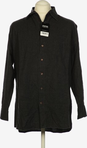 Walbusch Button Up Shirt in L in Grey: front