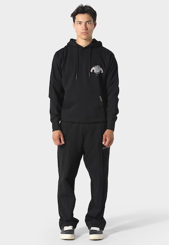 Sweat-shirt 'LA RACE' Pas De Monaco en noir