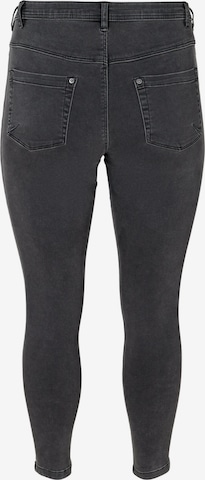 Zizzi Skinny Fit Дънки 'Amy' в сиво