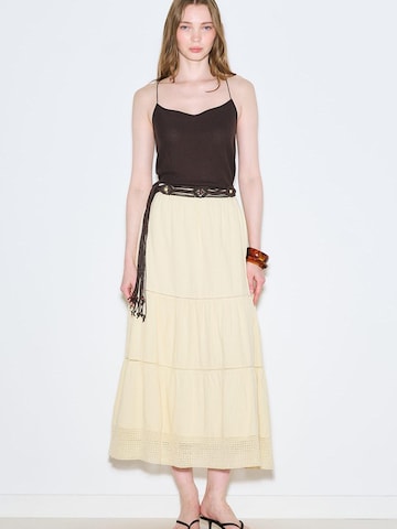 MANUKA Skirt in Yellow: front