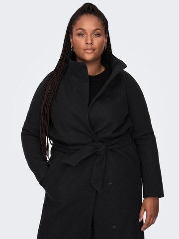 Manteau mi-saison ONLY Carmakoma en noir