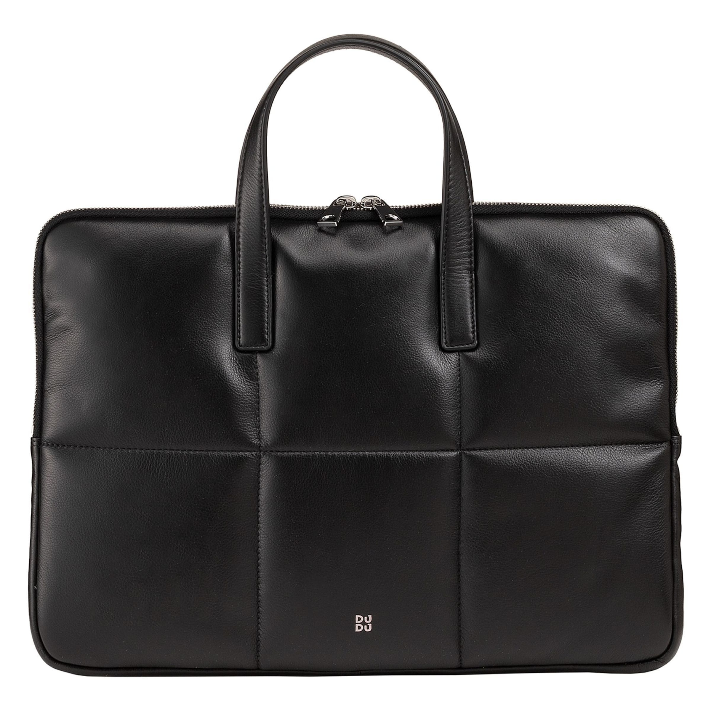 DuDu Laptop Bag 'Togean' in Black: front