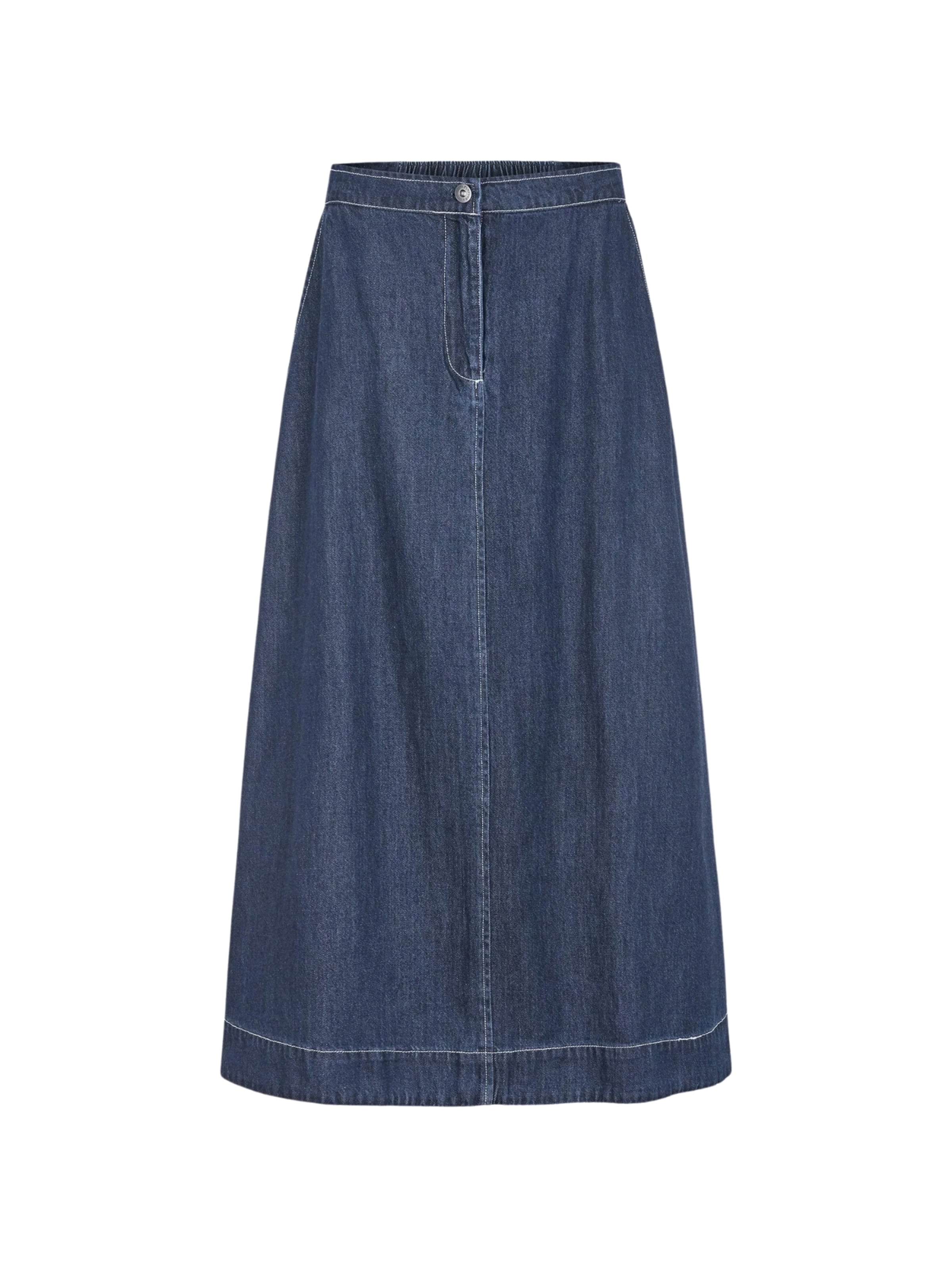 Soft Rebels Nederdel 'Portia' i blå: forside