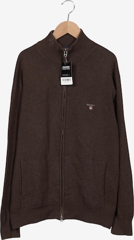 GANT Strickjacke L in Braun: Vorderseite