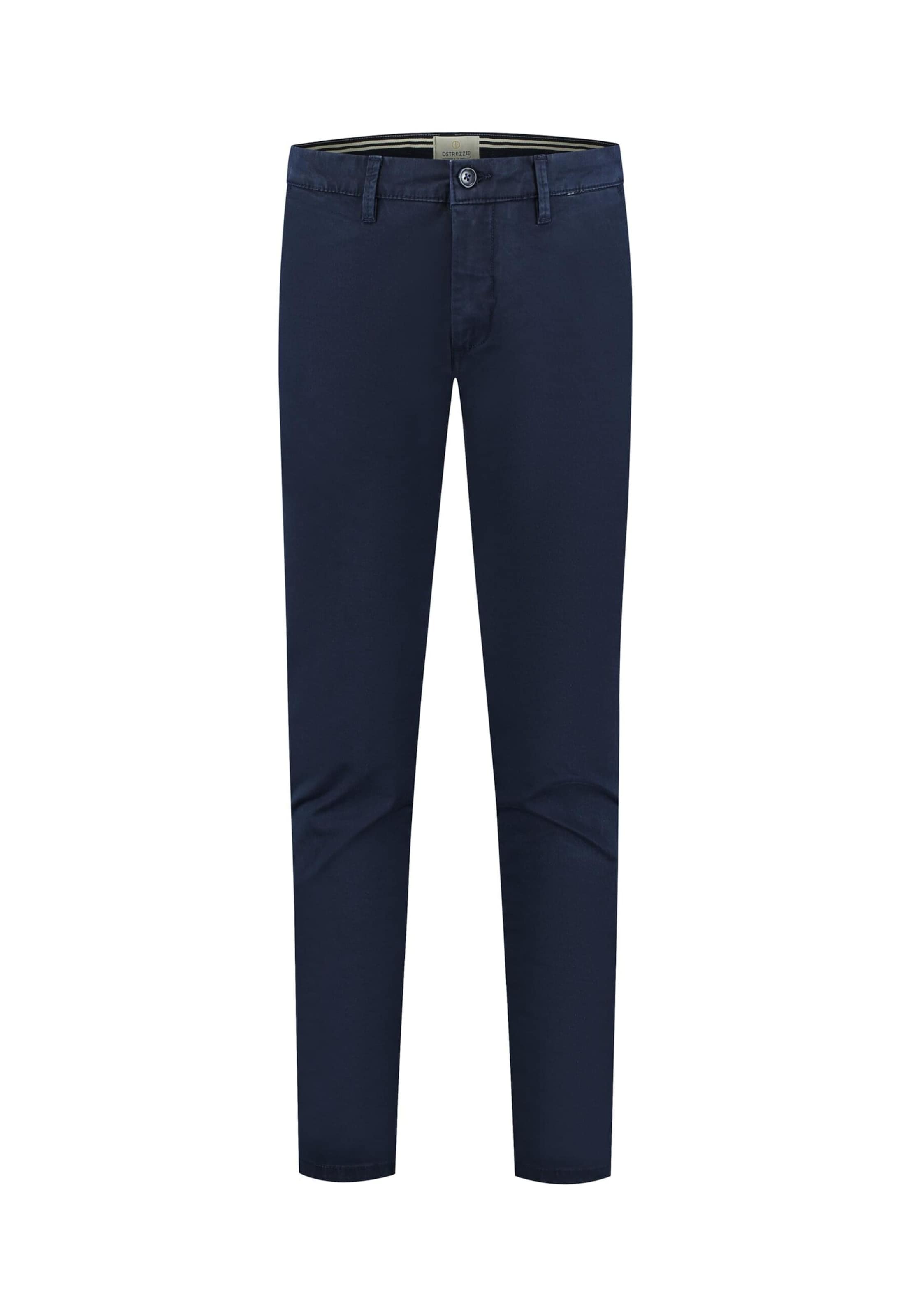 Pantalon chino 'The Charlie' Dstrezzed en bleu : devant