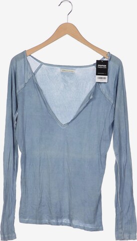 BLAUMAX Langarmshirt L in Blau: predná strana