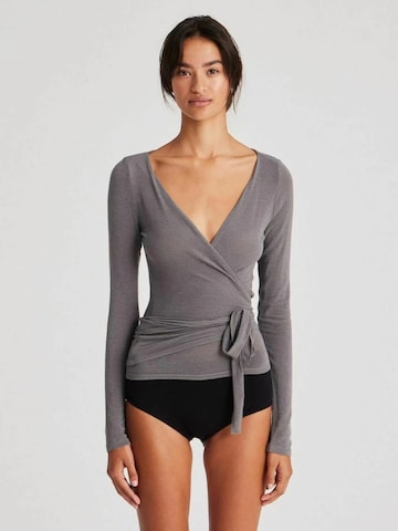 T-shirt ' Anne ' Gai+Lisva en gris : devant