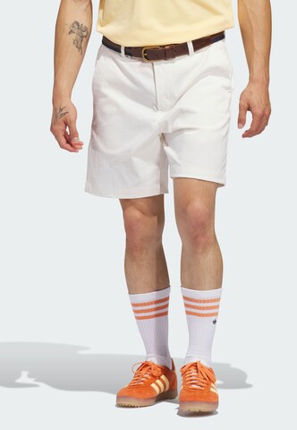 Regular Pantalon de sport ADIDAS PERFORMANCE en blanc : devant