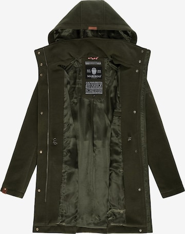 MARIKOO Between-Seasons Coat in Green