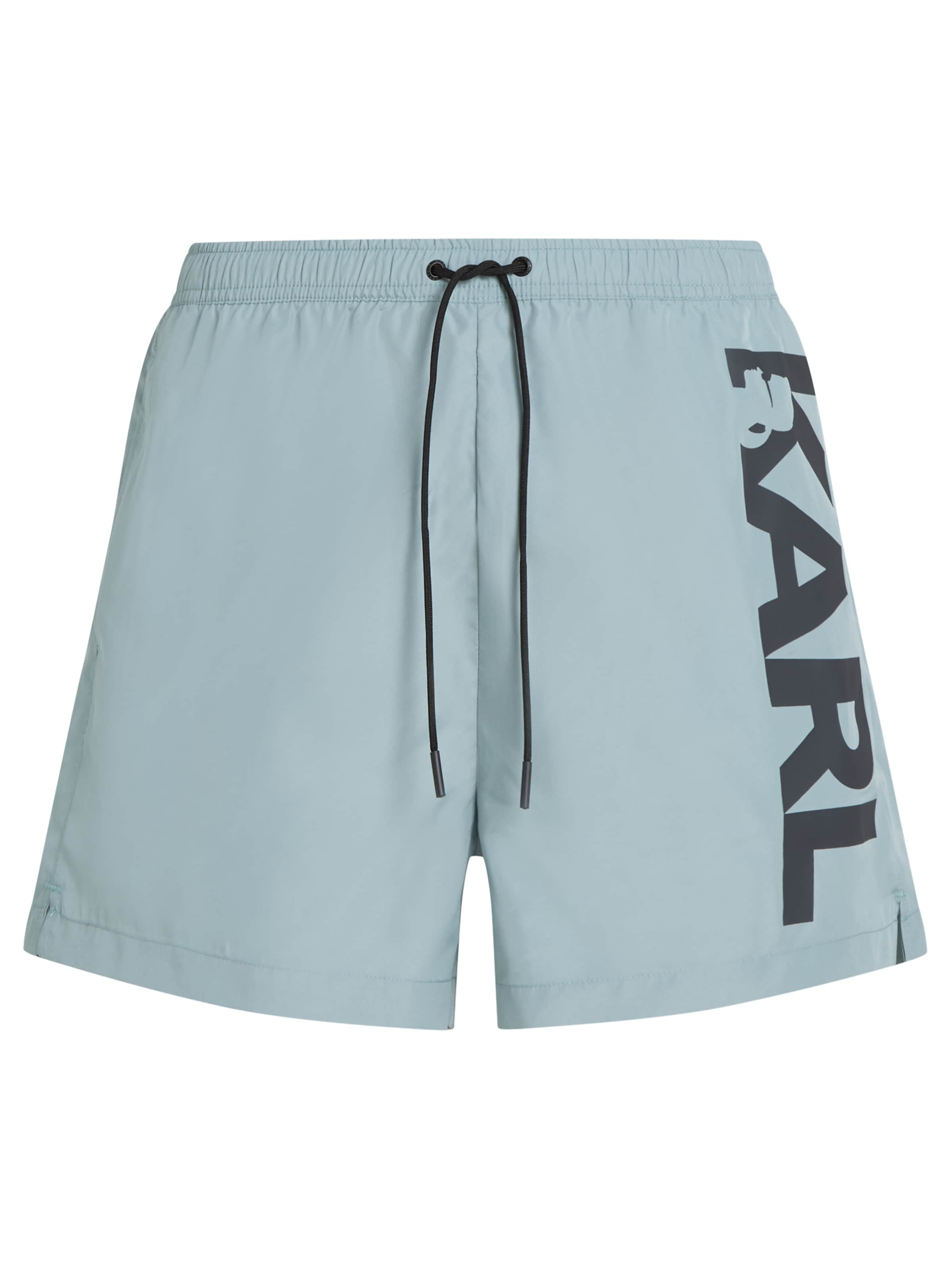 Karl Lagerfeld Swimming shorts in Blue: front