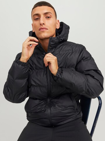 JACK & JONES Winter jacket in Black