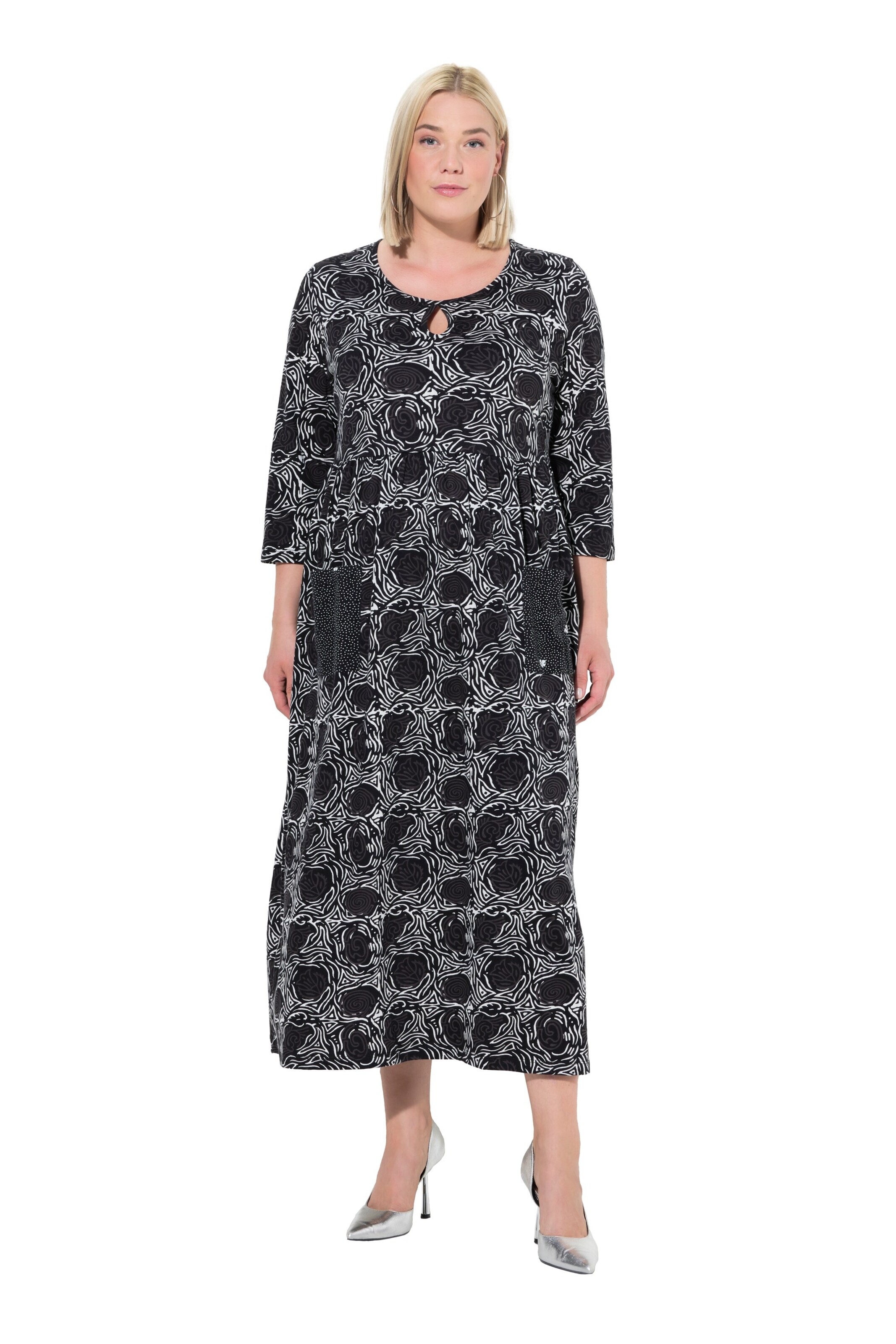 Ulla Popken Dress in Mixed colours: front