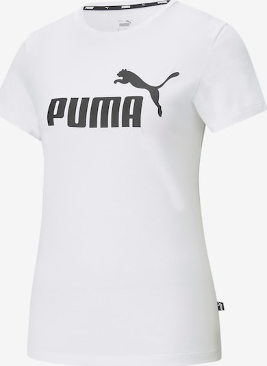 PUMA Funktsionaalne särk 'Essential' must / valge, Tootevaade