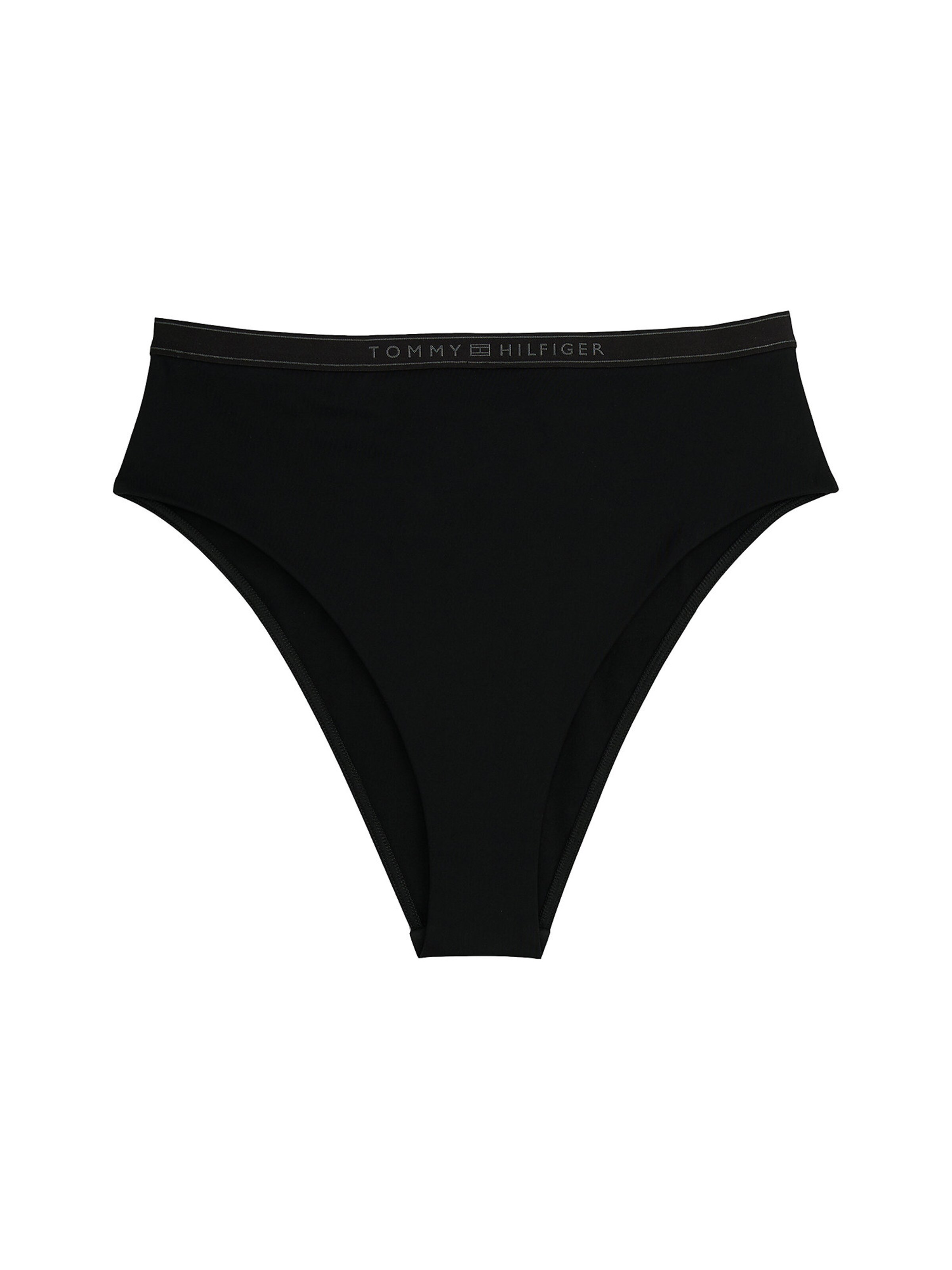 TOMMY HILFIGER Bikinihose in Schwarz: Vorderseite