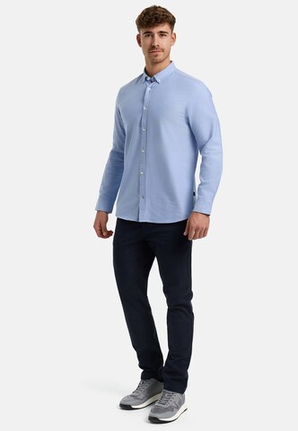 Kronstadt Regular fit Overhemd 'Johan' in Blauw