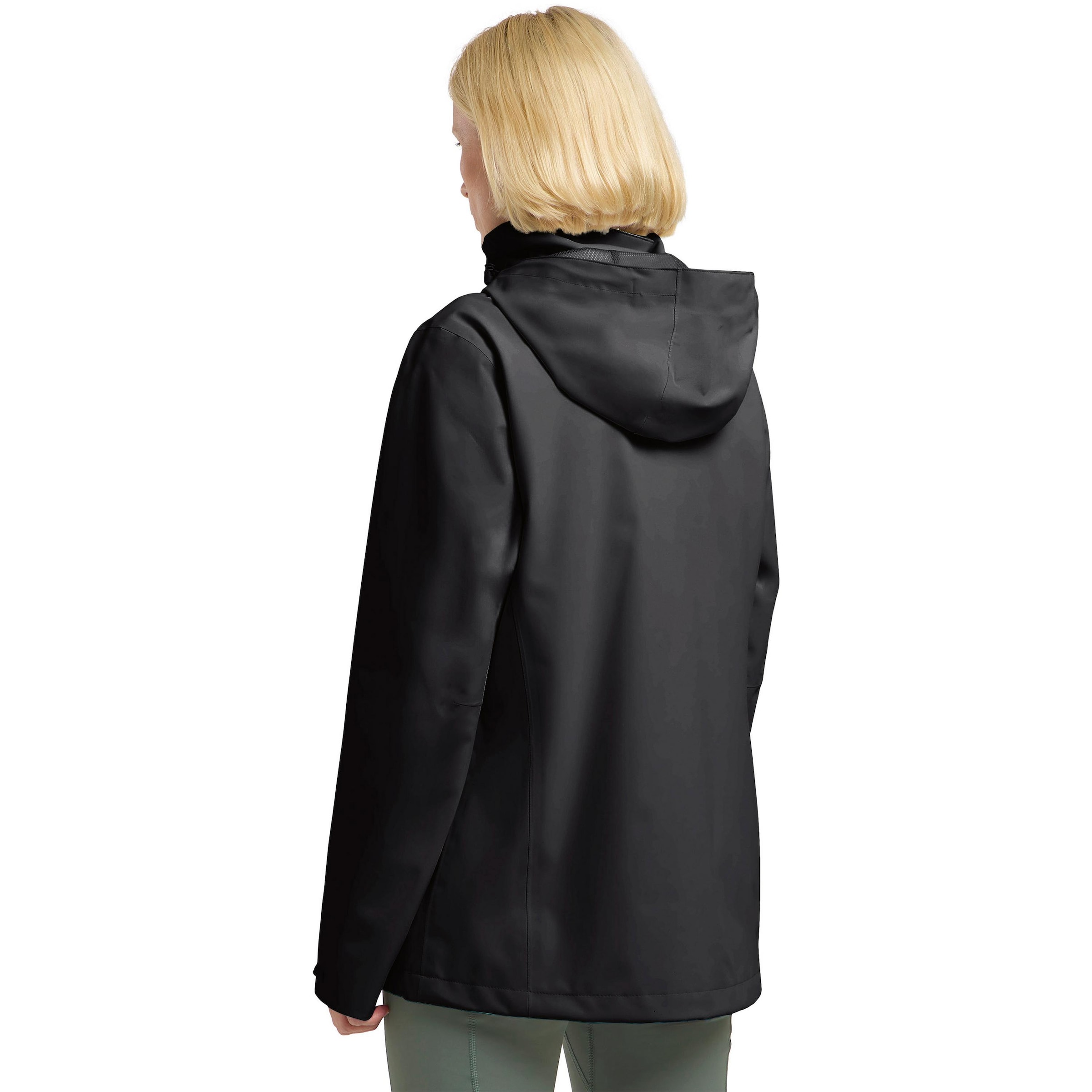 JACK WOLFSKIN Outdoor Jacket 'Trailtime' in Black