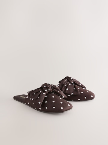 Next Hausschuh in Braun