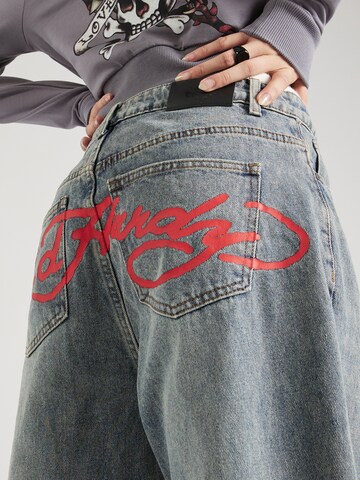 Loosefit Jeans de la Ed Hardy pe albastru