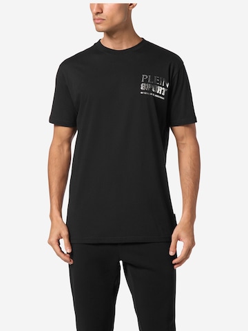 Plein Sport Shirt 'Tiger' in Black: front