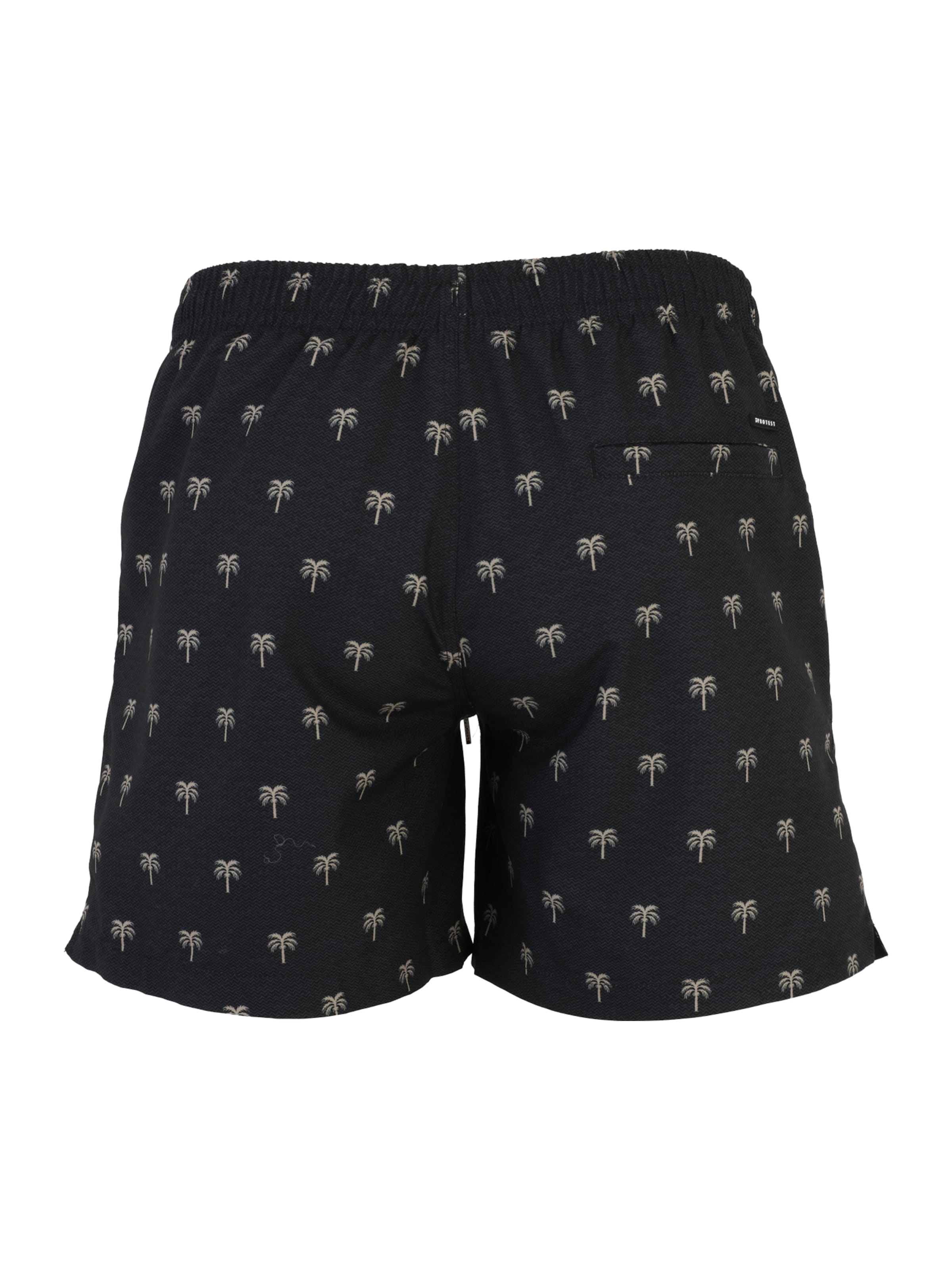 Șorturi de baie 'Mascot' de la PROTEST pe negru