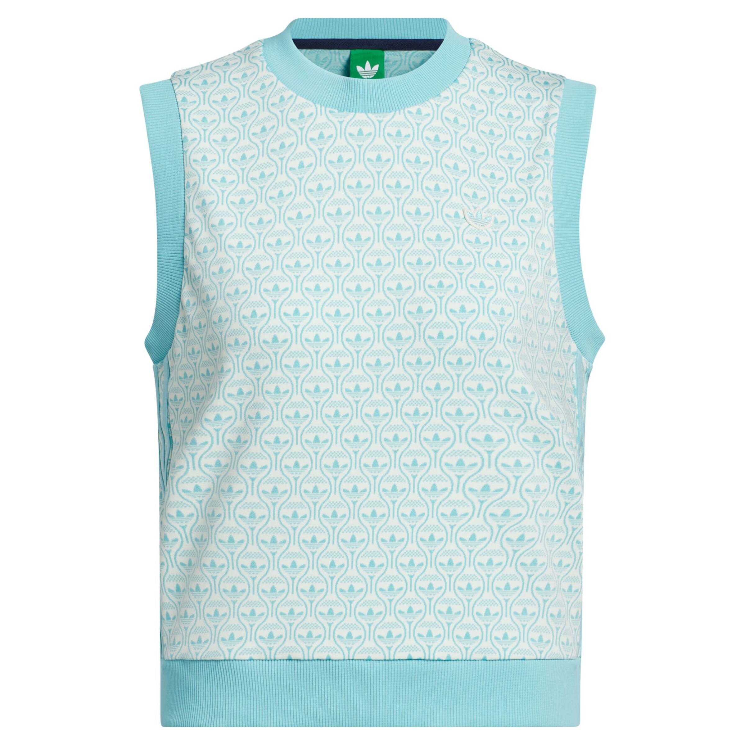 ADIDAS PERFORMANCE Sportbodywarmer in Wit: voorkant
