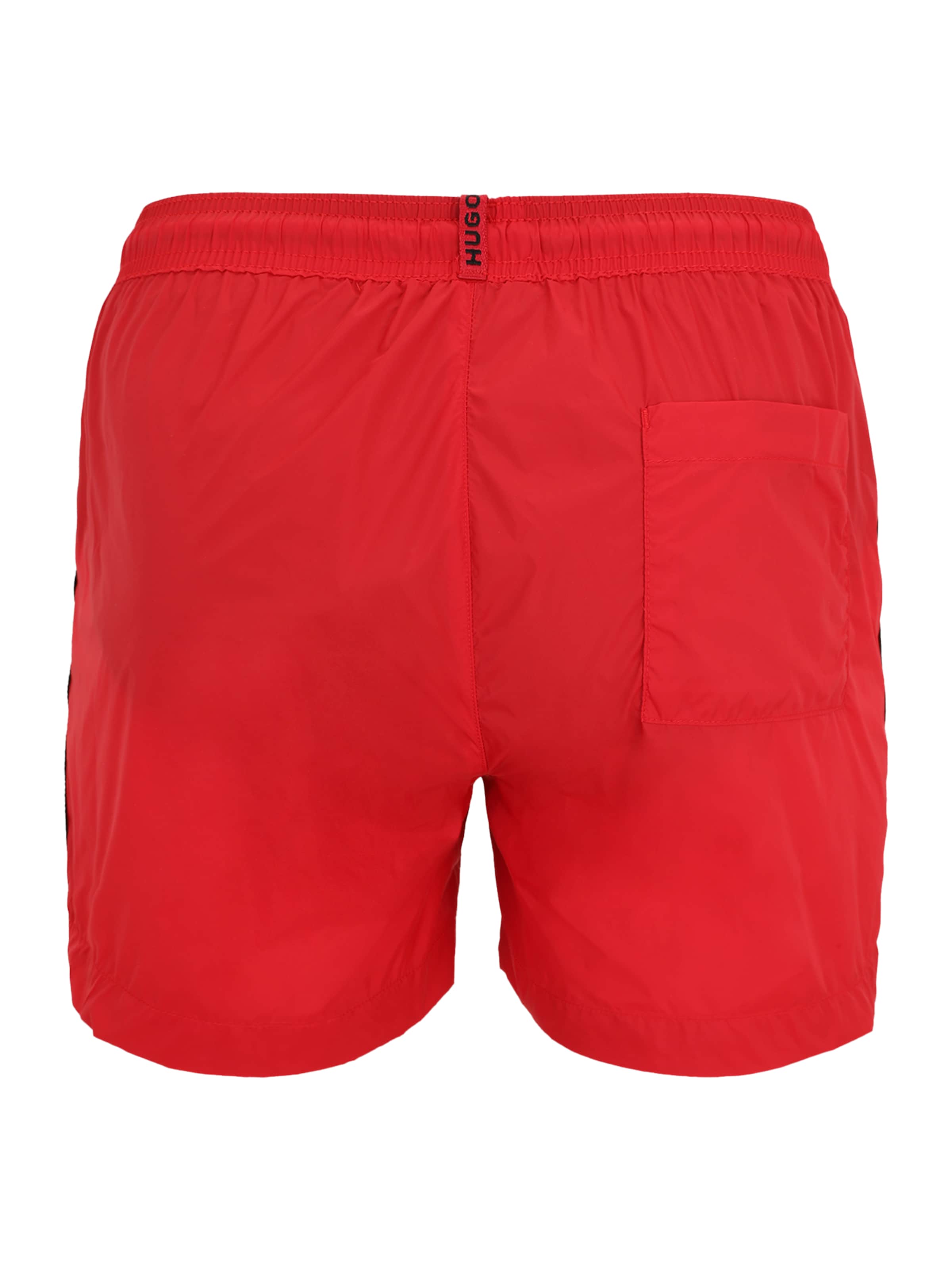 HUGO Szorty kąpielowe 'FAB' w kolorze czerwony