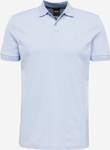 BOSS Green Shirt 'Pio1' in Blauw: voorkant