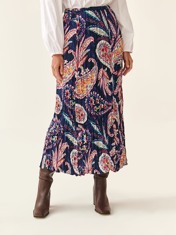 TATUUM Spódnica 'Crincla' w kolorze niebieski