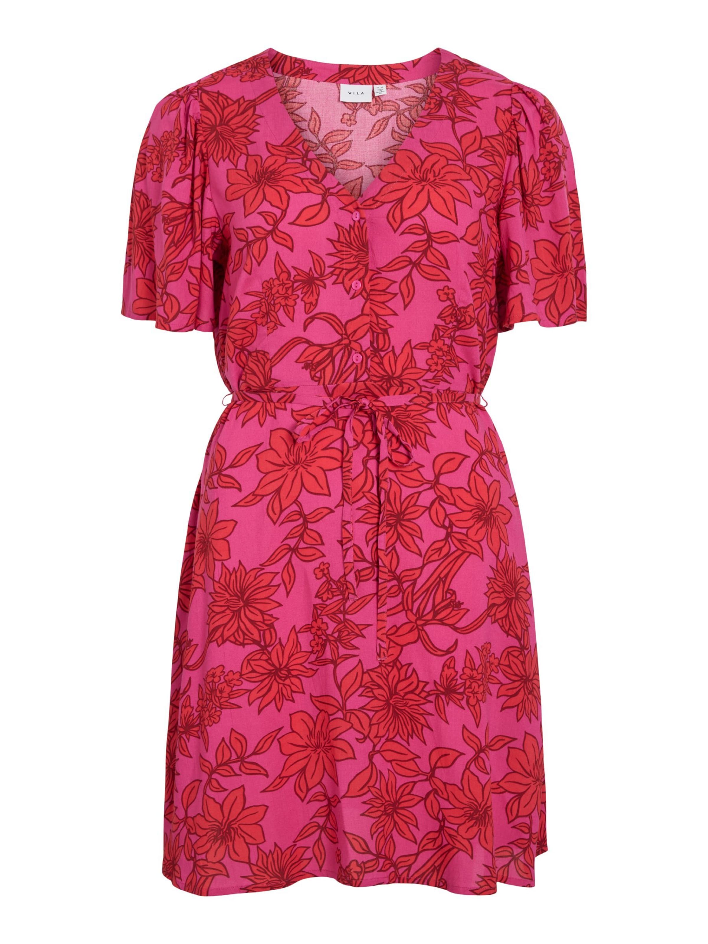 VILA Dress 'GRACE' in Pink: front