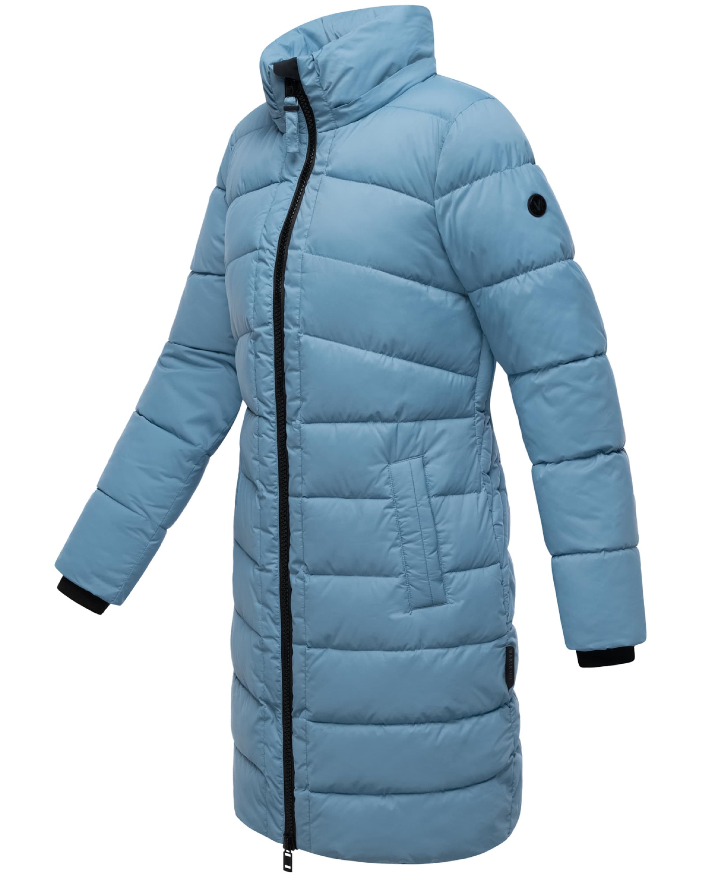 MARIKOO Płaszcz zimowy 'Kaltnäschen 16' w kolorze niebieski