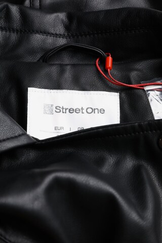 STREET ONE Kunstlederjacke XXL in Schwarz