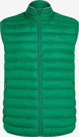 TOMMY HILFIGER Regular Vest in Green: front